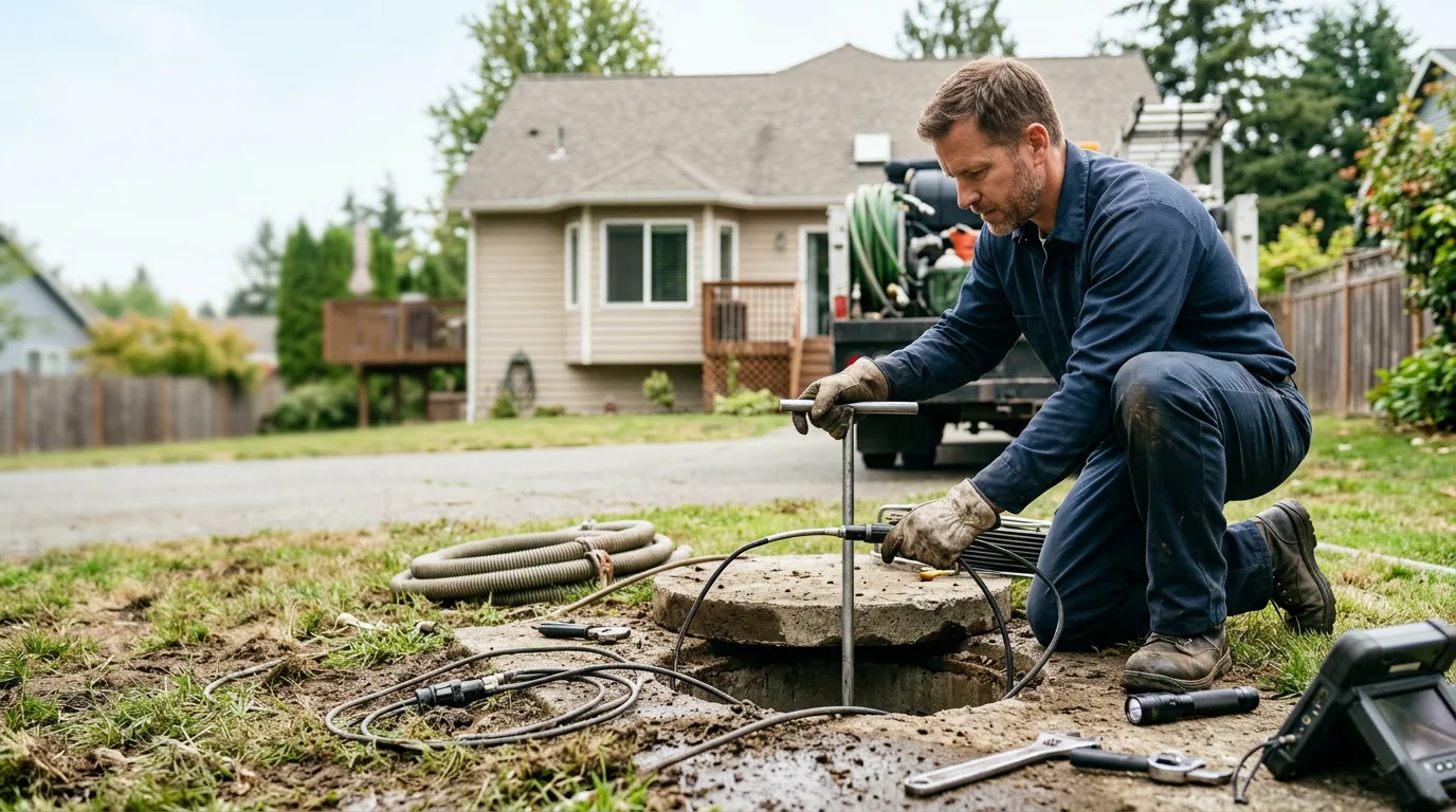 Septic Tank Pumping in East Waterboro, ME
